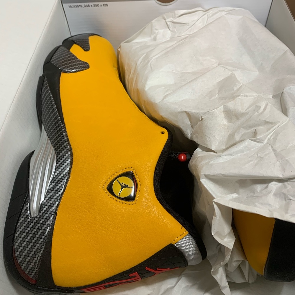 Air jordan retro 14 reverse ferrari sz. 9.5,10 - Picture 5 of 8